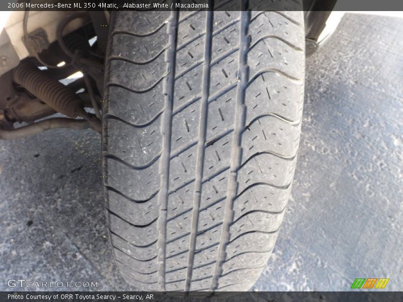Alabaster White / Macadamia 2006 Mercedes-Benz ML 350 4Matic