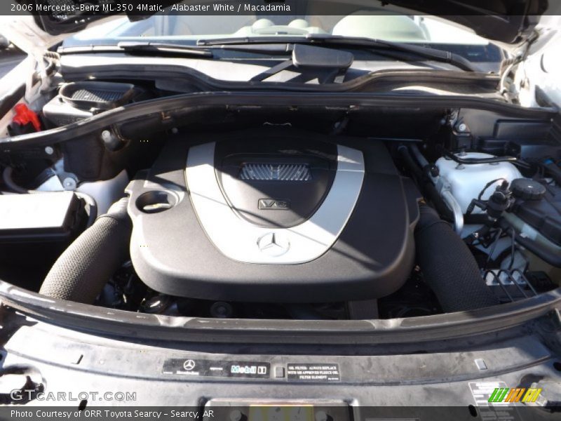 Alabaster White / Macadamia 2006 Mercedes-Benz ML 350 4Matic