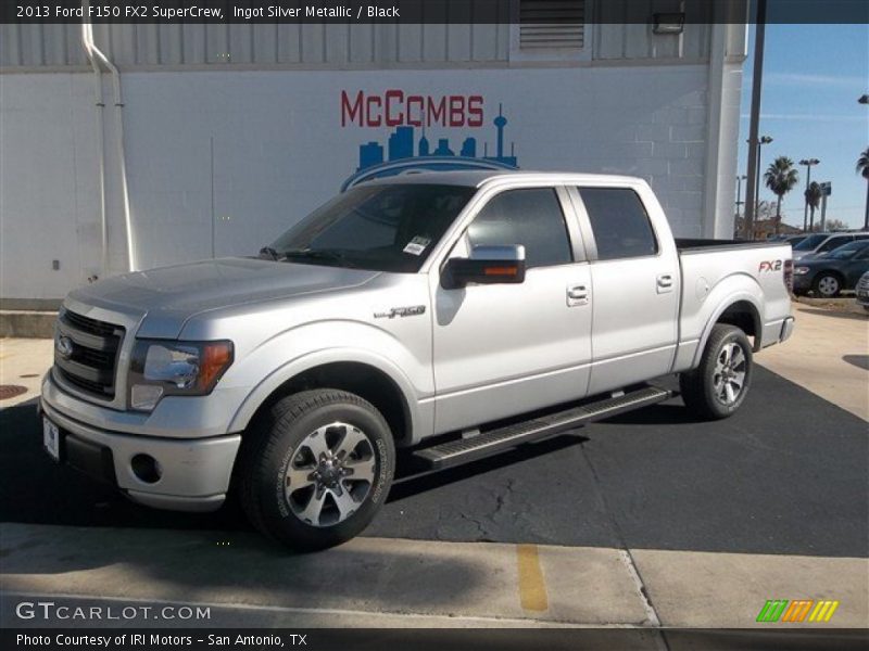 Ingot Silver Metallic / Black 2013 Ford F150 FX2 SuperCrew