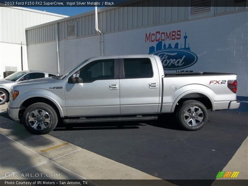 Ingot Silver Metallic / Black 2013 Ford F150 FX2 SuperCrew