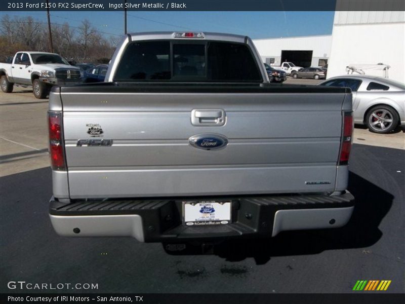 Ingot Silver Metallic / Black 2013 Ford F150 FX2 SuperCrew