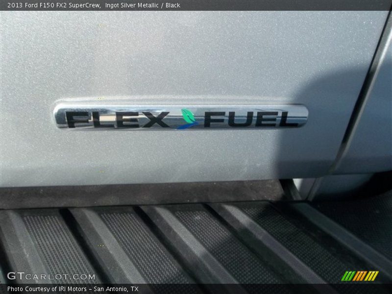 Ingot Silver Metallic / Black 2013 Ford F150 FX2 SuperCrew