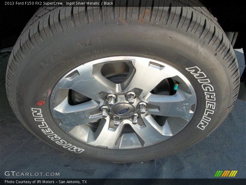 Ingot Silver Metallic / Black 2013 Ford F150 FX2 SuperCrew