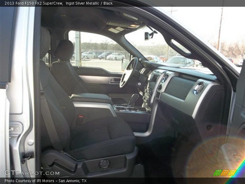 Ingot Silver Metallic / Black 2013 Ford F150 FX2 SuperCrew