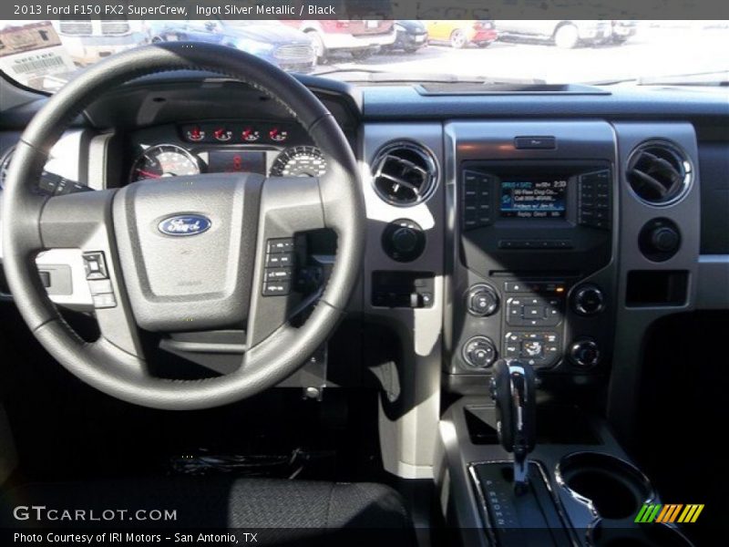 Ingot Silver Metallic / Black 2013 Ford F150 FX2 SuperCrew