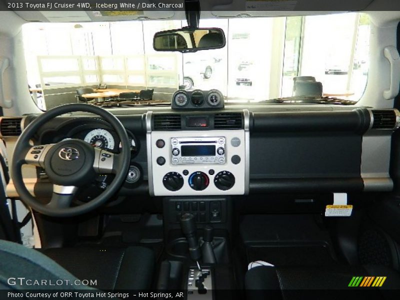 Iceberg White / Dark Charcoal 2013 Toyota FJ Cruiser 4WD