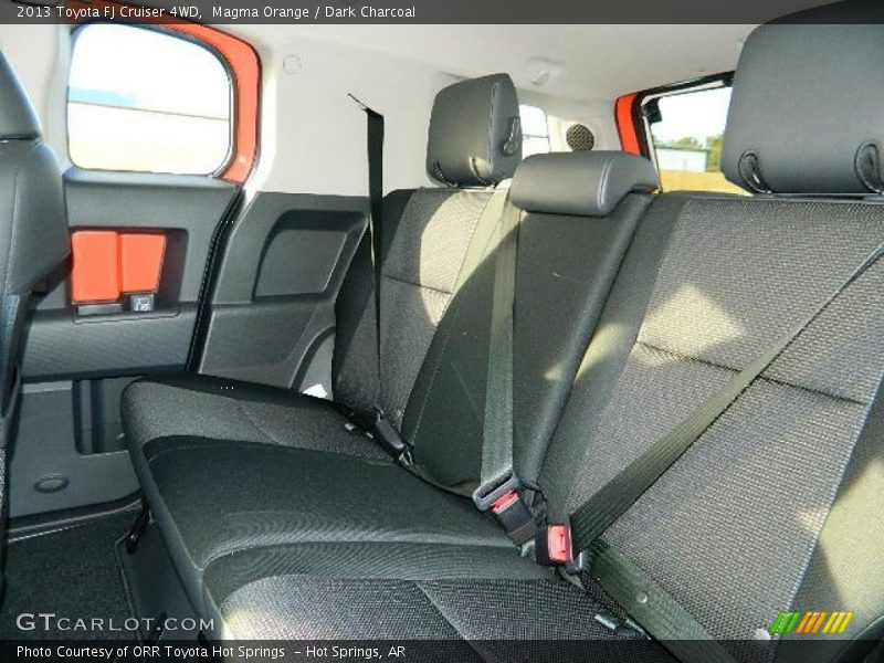Magma Orange / Dark Charcoal 2013 Toyota FJ Cruiser 4WD