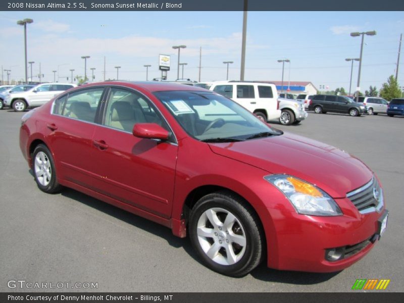 Sonoma Sunset Metallic / Blond 2008 Nissan Altima 2.5 SL