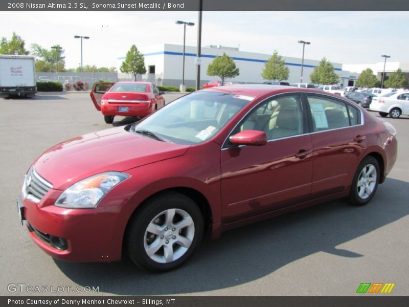 Sonoma Sunset Metallic / Blond 2008 Nissan Altima 2.5 SL