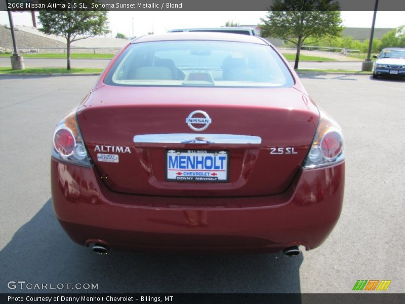 Sonoma Sunset Metallic / Blond 2008 Nissan Altima 2.5 SL