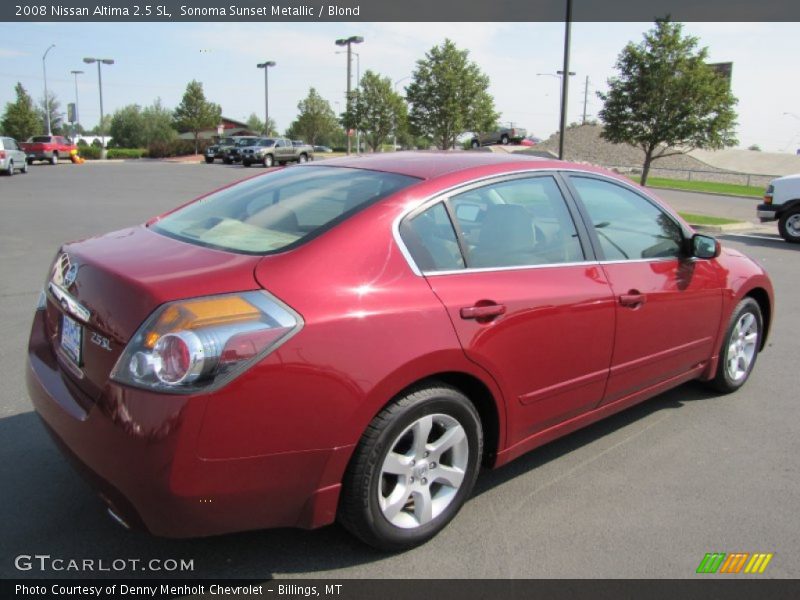 Sonoma Sunset Metallic / Blond 2008 Nissan Altima 2.5 SL