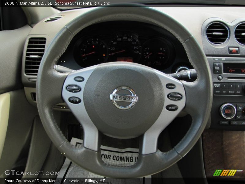 Sonoma Sunset Metallic / Blond 2008 Nissan Altima 2.5 SL