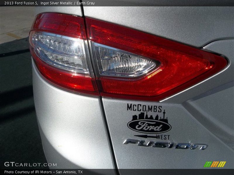 Ingot Silver Metallic / Earth Gray 2013 Ford Fusion S