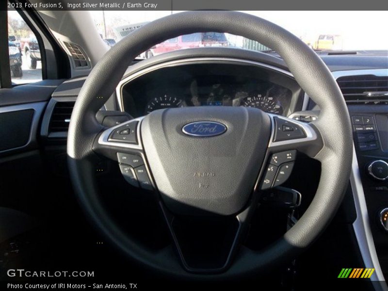 Ingot Silver Metallic / Earth Gray 2013 Ford Fusion S