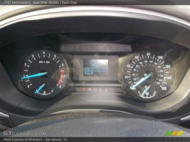 Ingot Silver Metallic / Earth Gray 2013 Ford Fusion S