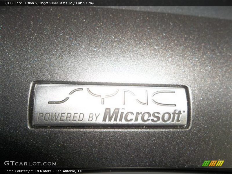 Ingot Silver Metallic / Earth Gray 2013 Ford Fusion S