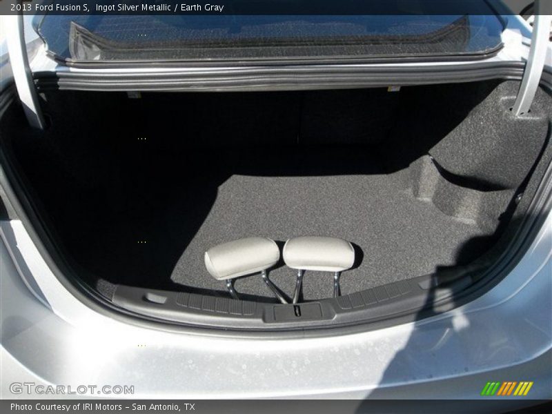 Ingot Silver Metallic / Earth Gray 2013 Ford Fusion S