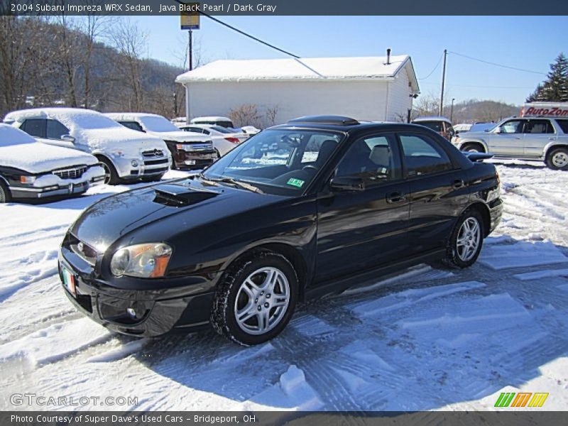 Java Black Pearl / Dark Gray 2004 Subaru Impreza WRX Sedan