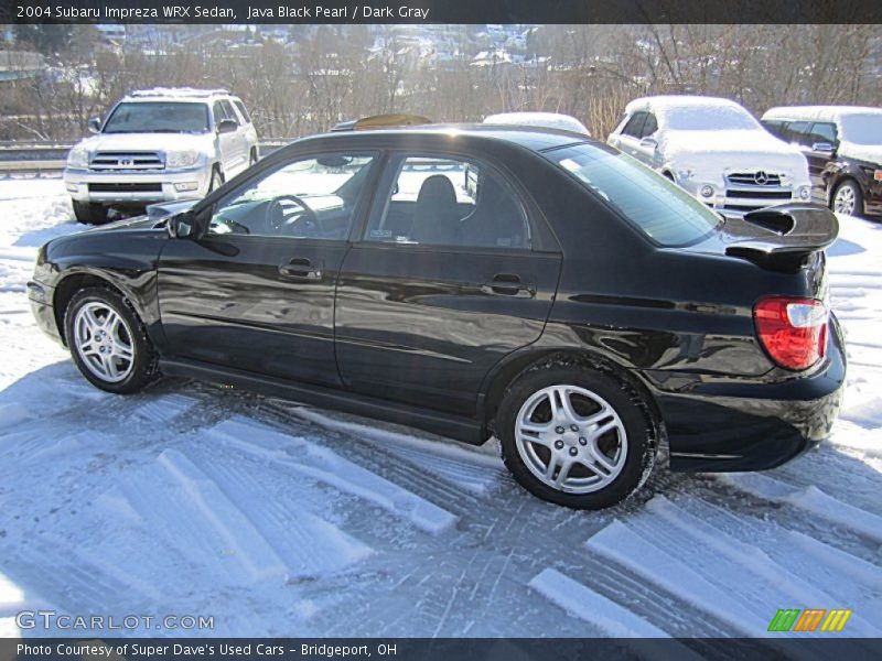 Java Black Pearl / Dark Gray 2004 Subaru Impreza WRX Sedan