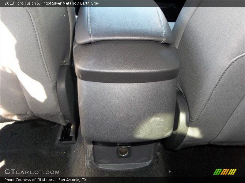 Ingot Silver Metallic / Earth Gray 2013 Ford Fusion S