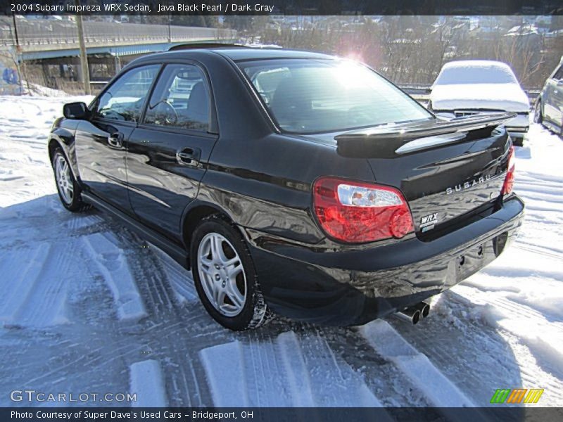 Java Black Pearl / Dark Gray 2004 Subaru Impreza WRX Sedan