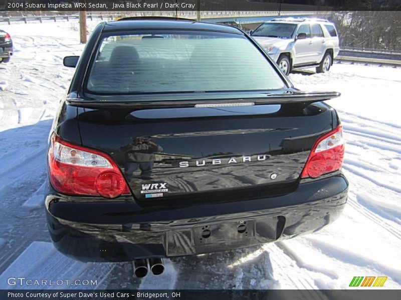 Java Black Pearl / Dark Gray 2004 Subaru Impreza WRX Sedan