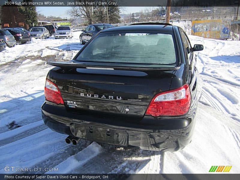 Java Black Pearl / Dark Gray 2004 Subaru Impreza WRX Sedan