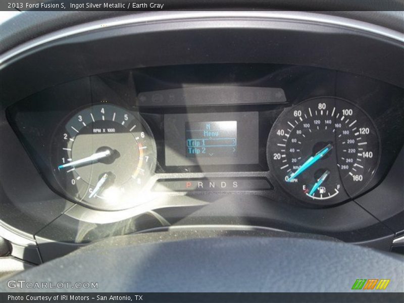 Ingot Silver Metallic / Earth Gray 2013 Ford Fusion S