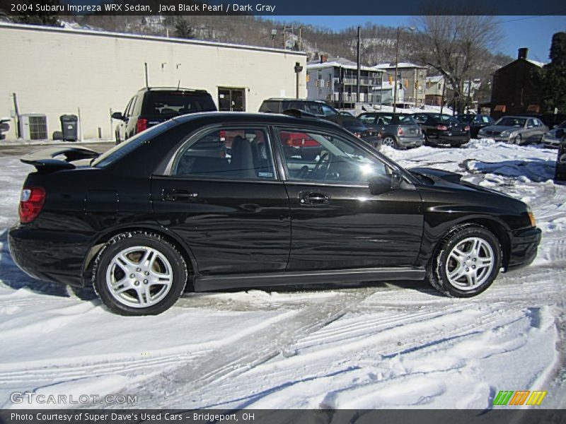 Java Black Pearl / Dark Gray 2004 Subaru Impreza WRX Sedan