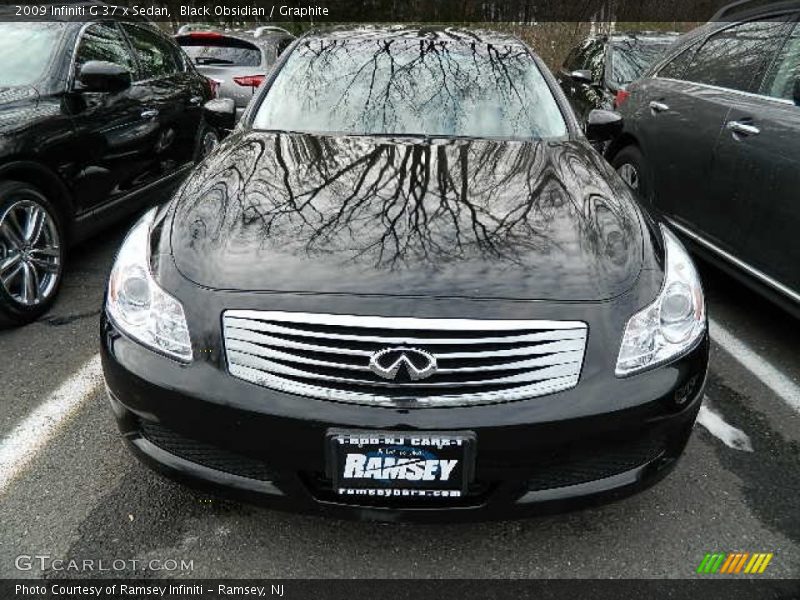 Black Obsidian / Graphite 2009 Infiniti G 37 x Sedan