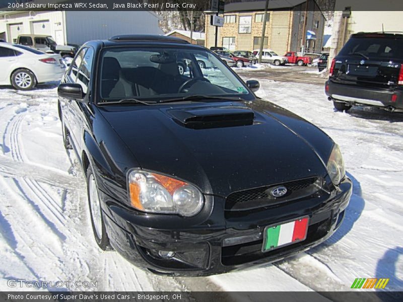 Java Black Pearl / Dark Gray 2004 Subaru Impreza WRX Sedan