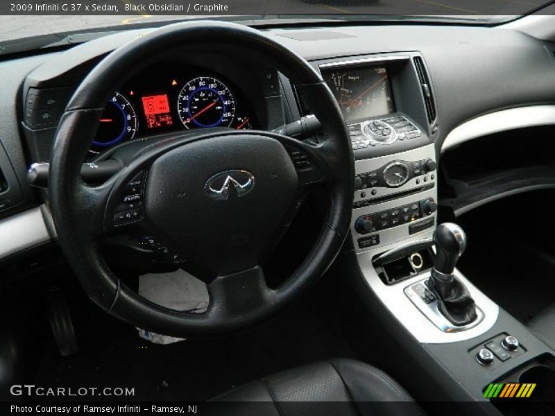 Black Obsidian / Graphite 2009 Infiniti G 37 x Sedan