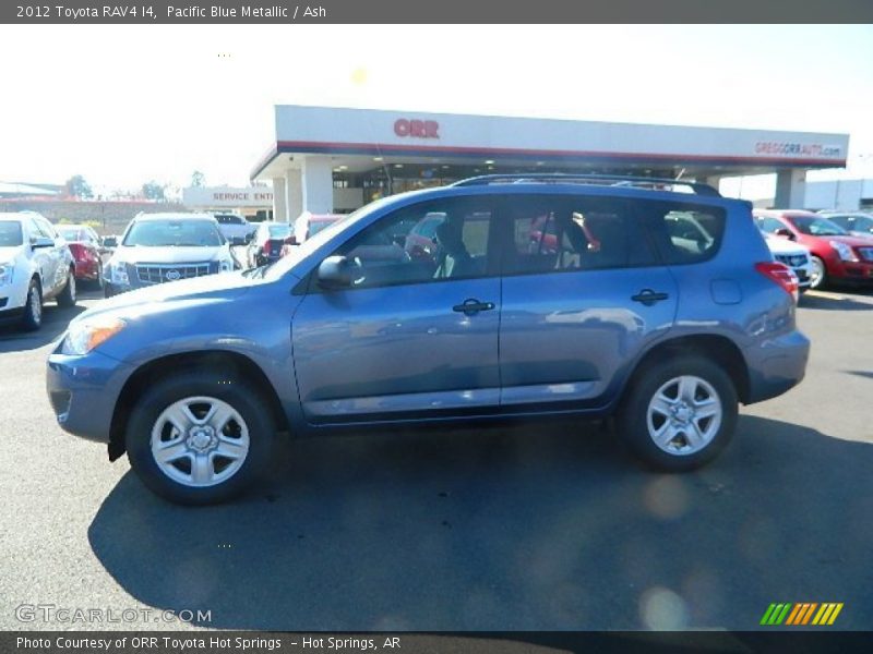 Pacific Blue Metallic / Ash 2012 Toyota RAV4 I4