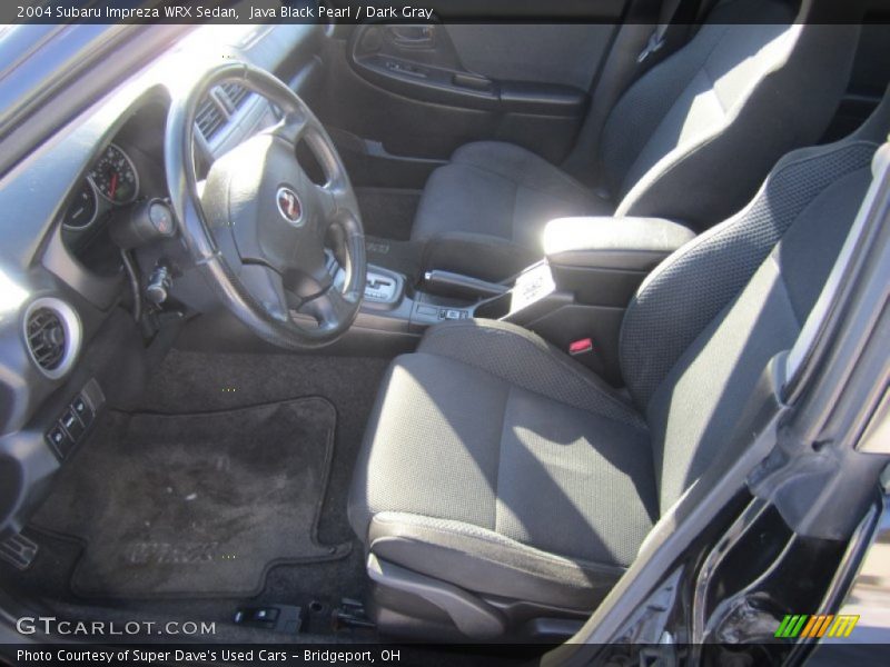 Java Black Pearl / Dark Gray 2004 Subaru Impreza WRX Sedan