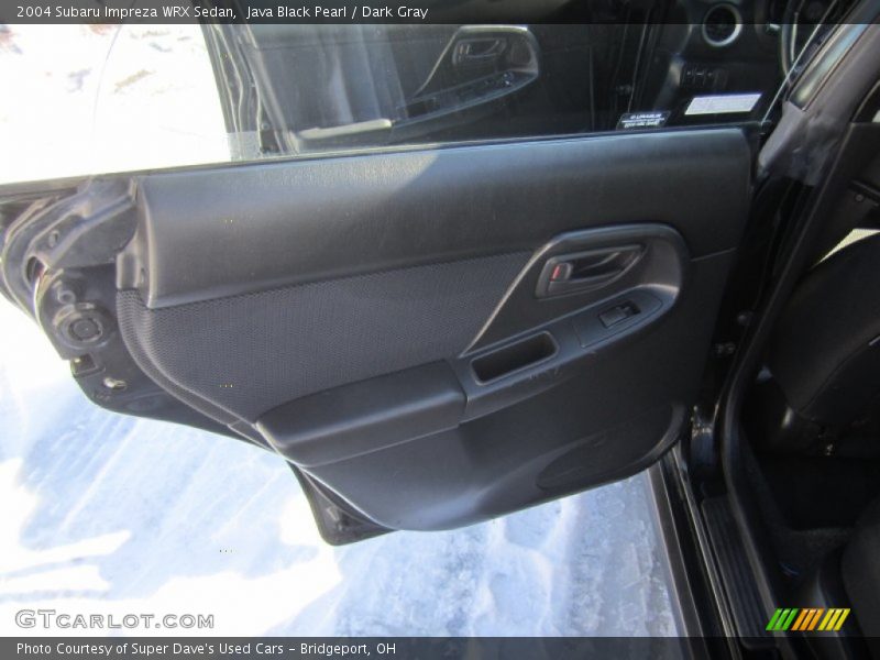 Java Black Pearl / Dark Gray 2004 Subaru Impreza WRX Sedan