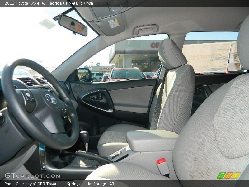 Pacific Blue Metallic / Ash 2012 Toyota RAV4 I4