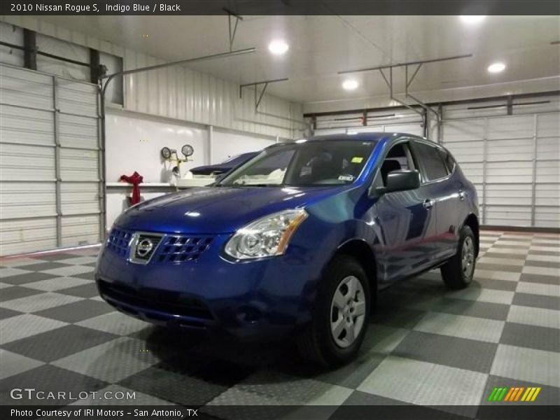 Indigo Blue / Black 2010 Nissan Rogue S