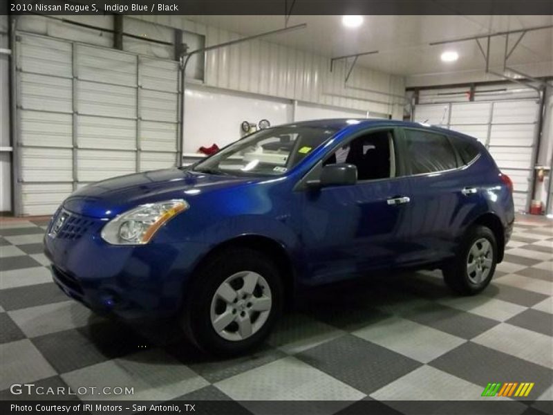 Indigo Blue / Black 2010 Nissan Rogue S