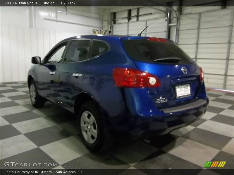 Indigo Blue / Black 2010 Nissan Rogue S