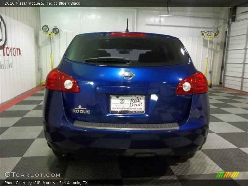 Indigo Blue / Black 2010 Nissan Rogue S