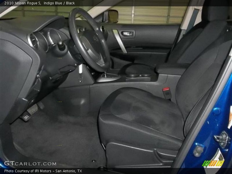 Indigo Blue / Black 2010 Nissan Rogue S
