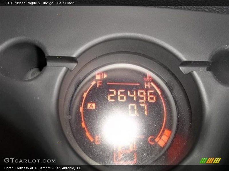Indigo Blue / Black 2010 Nissan Rogue S