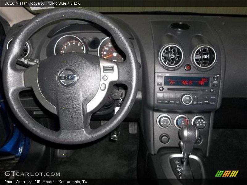 Indigo Blue / Black 2010 Nissan Rogue S