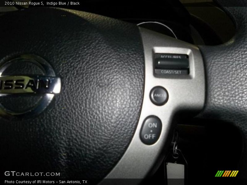 Indigo Blue / Black 2010 Nissan Rogue S