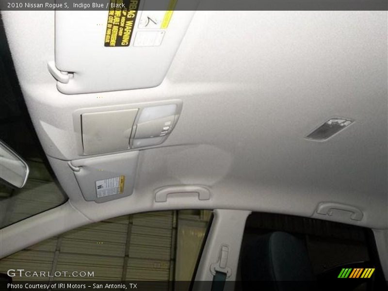 Indigo Blue / Black 2010 Nissan Rogue S