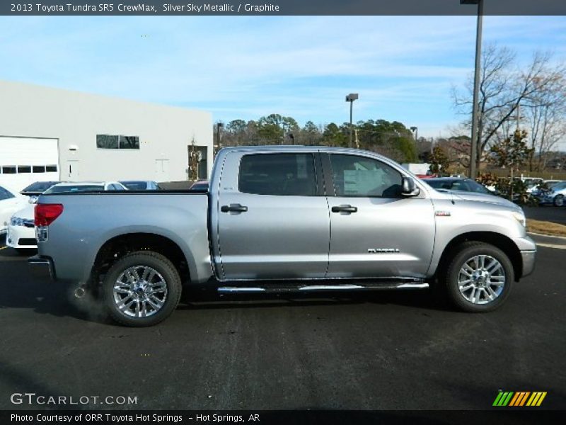 Silver Sky Metallic / Graphite 2013 Toyota Tundra SR5 CrewMax