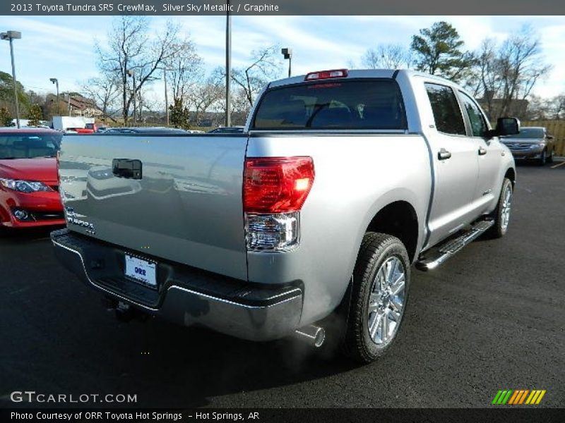 Silver Sky Metallic / Graphite 2013 Toyota Tundra SR5 CrewMax