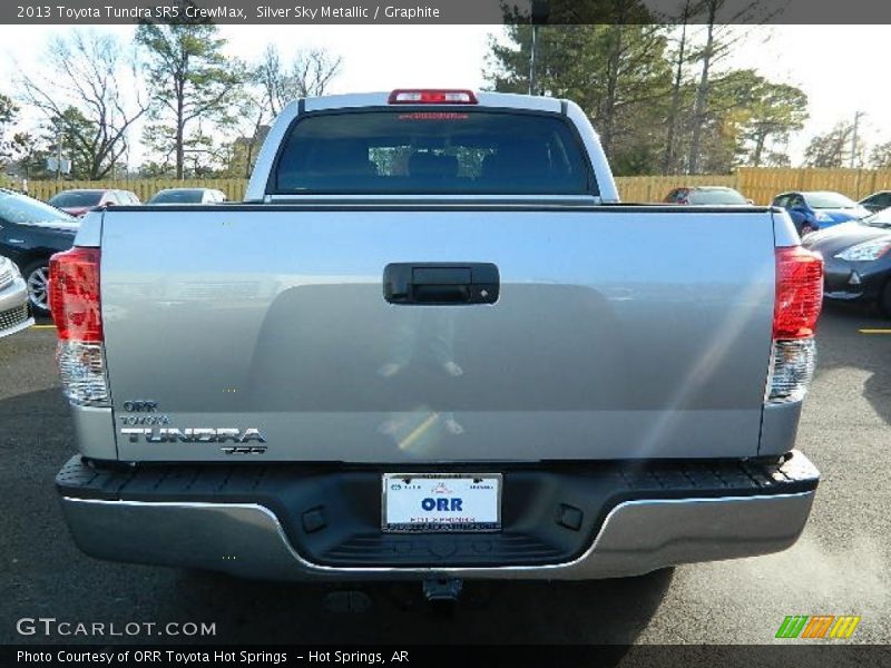 Silver Sky Metallic / Graphite 2013 Toyota Tundra SR5 CrewMax