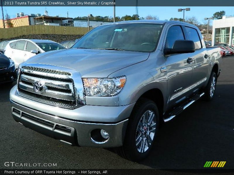 Silver Sky Metallic / Graphite 2013 Toyota Tundra SR5 CrewMax