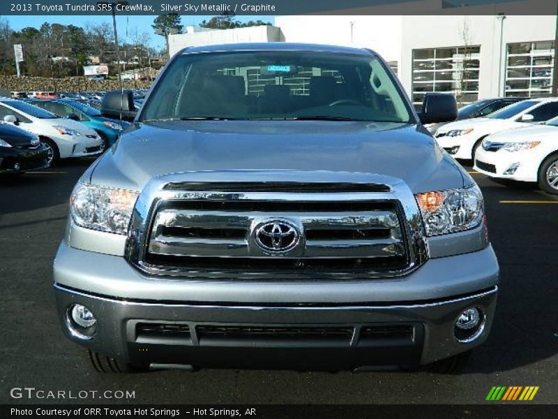 Silver Sky Metallic / Graphite 2013 Toyota Tundra SR5 CrewMax